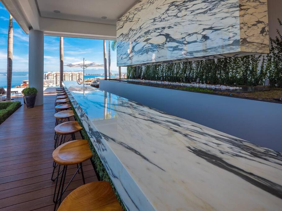 Luxury Oceanview Modern Condo Puerto Vallarta Eksteriør billede